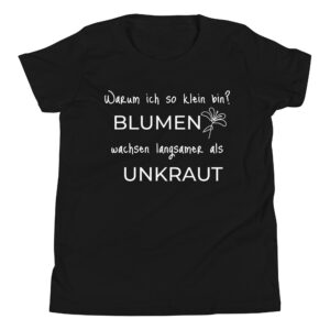 Kinder-T-Shirt “Warum ich so klein bin?”